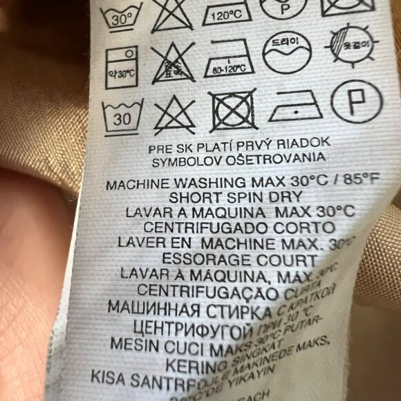 MNG by Mango Womens Black Straight Pencil Skirt Cotton Blend Career size 14 - Picture 9 of 11